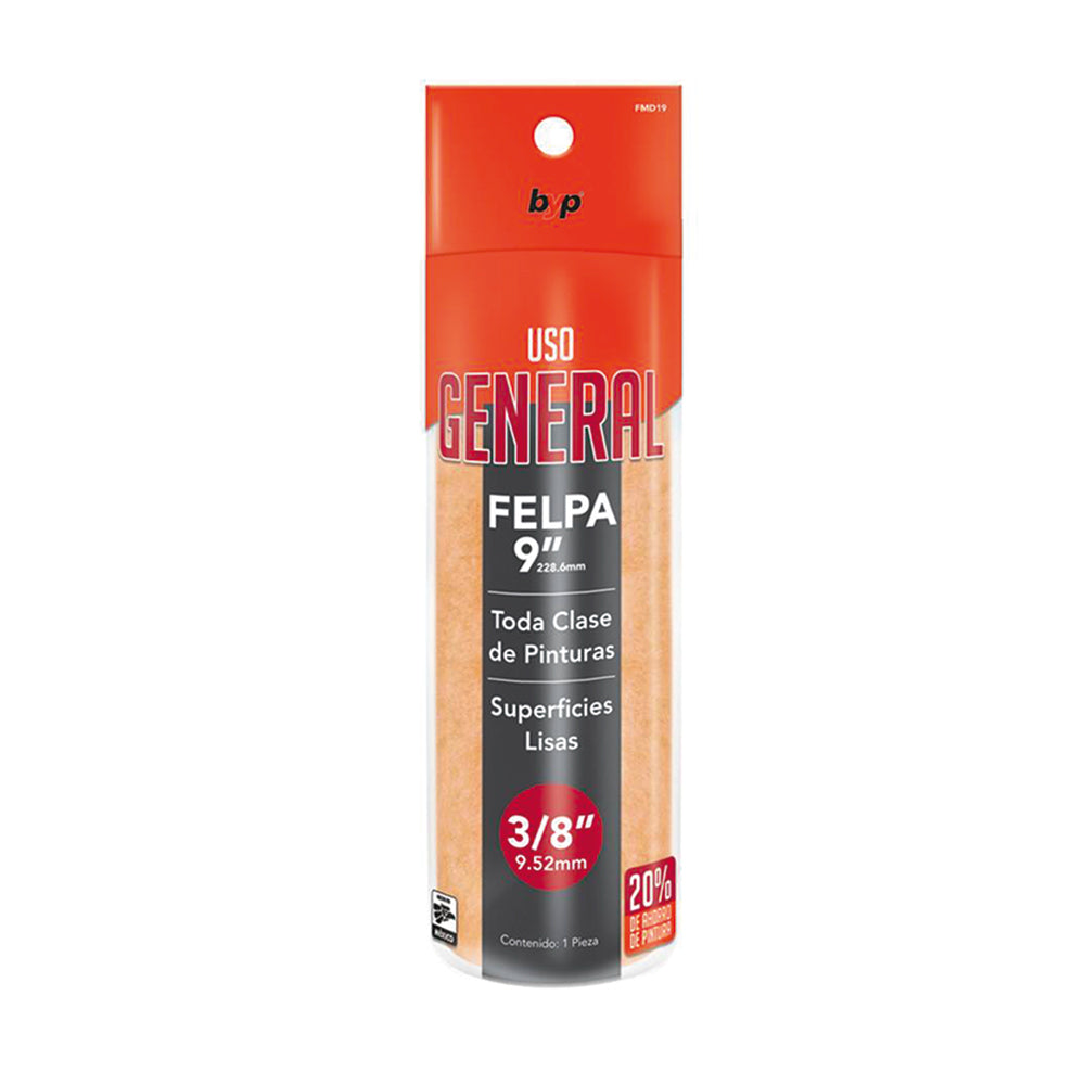 FELPA 9" ONE COAT DENSIDAD MEDIA 3/8"