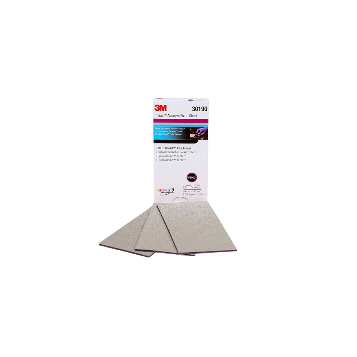 TIRA HOOKIT 3M TRAZAC P3000