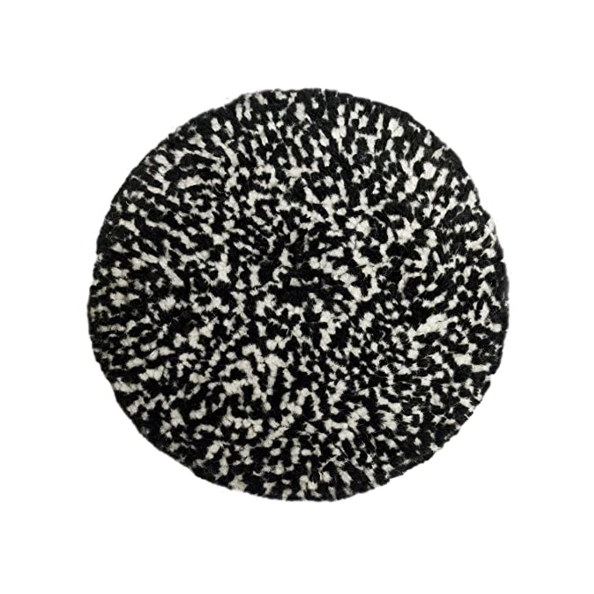 Borla Lana Blanca/Negra Velcro 9