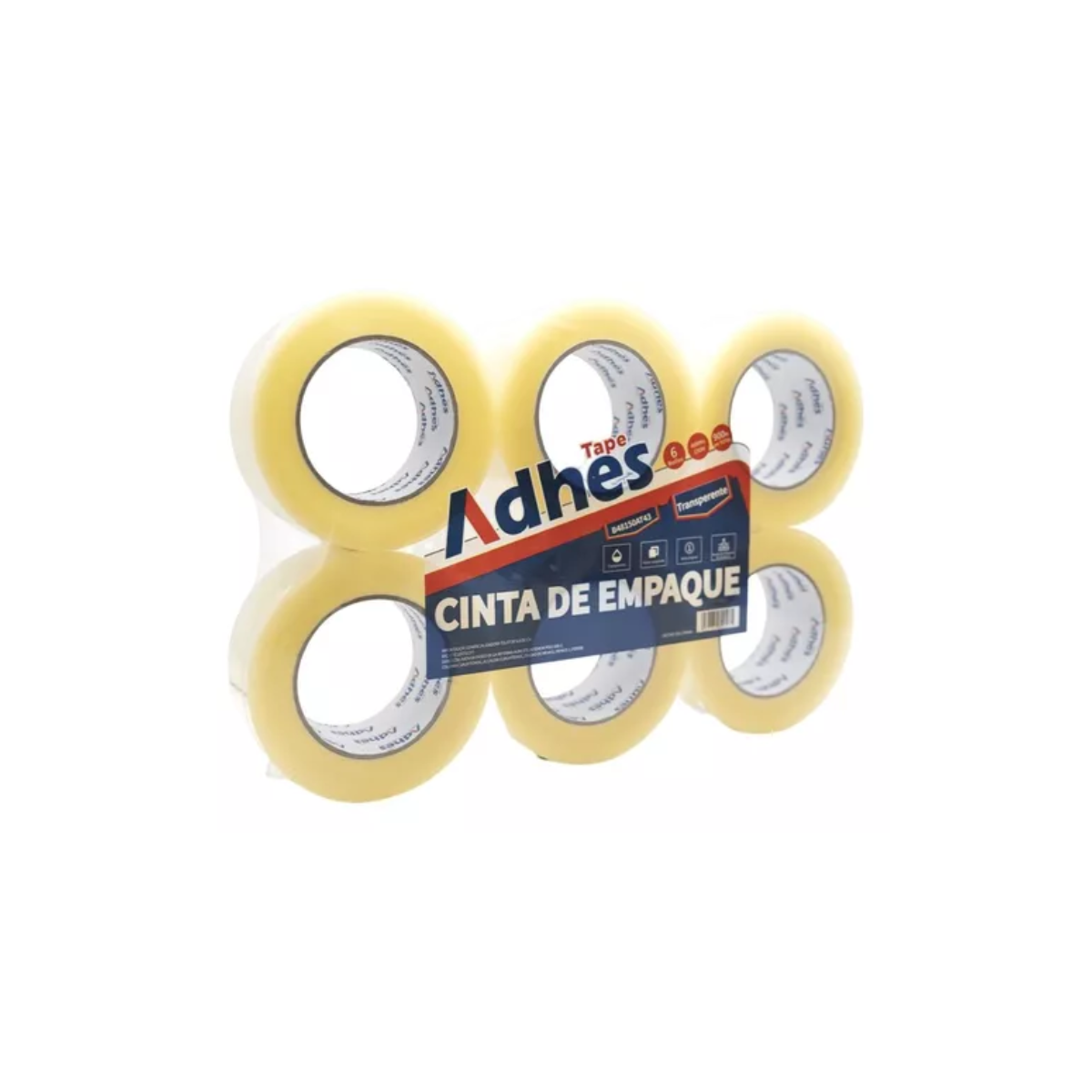 CINTA EMPAQUE BOPP AMARILLO 48mm X 150m