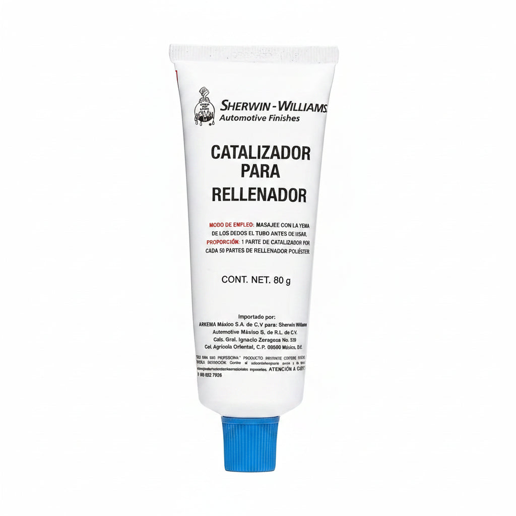 TUBO DE CATALIZADOR PARA RELLENADO AZUL