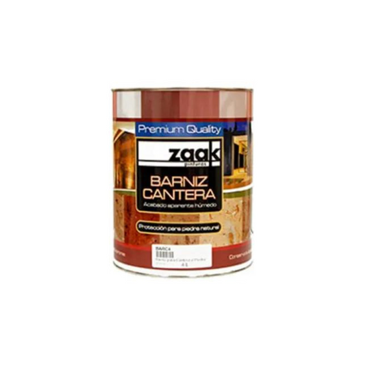 Barniz Para Cantera Acabado Aparente Humedo 4 L