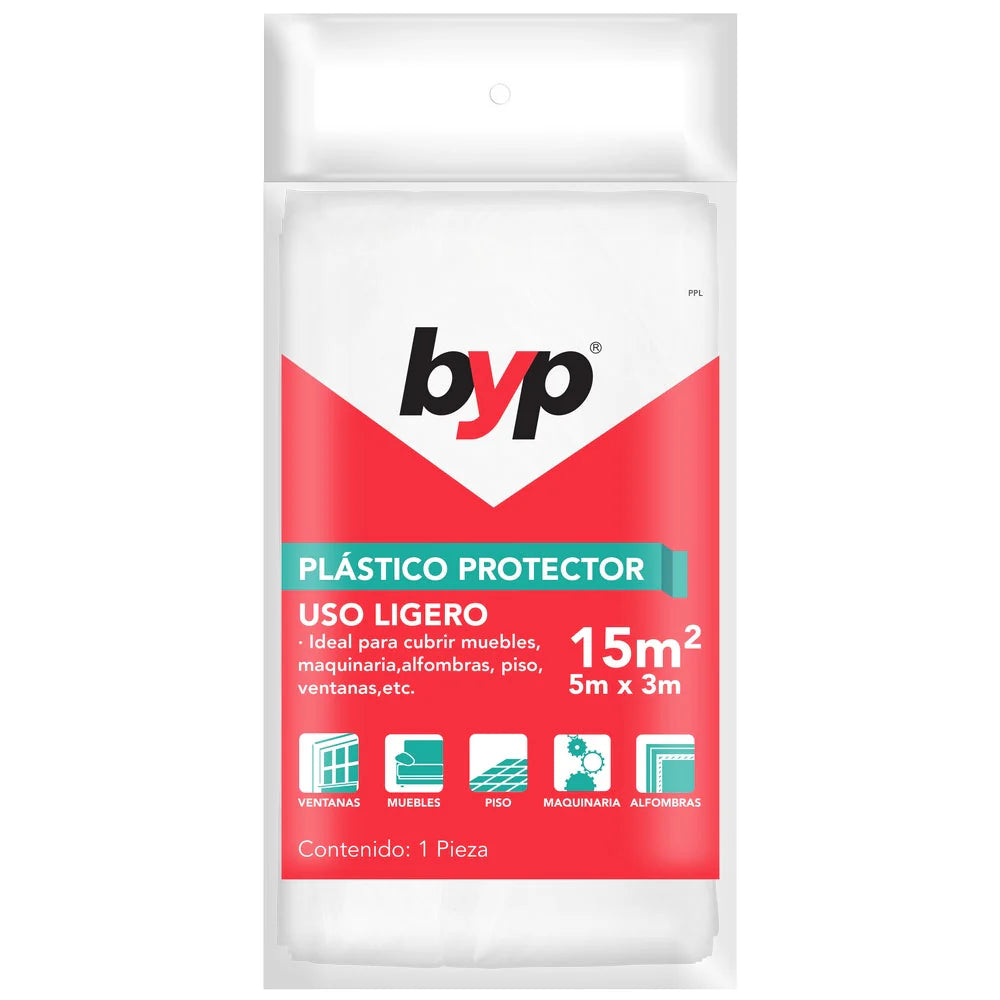 PLASTI PROTECTOR 15 M2 USO LIGERO