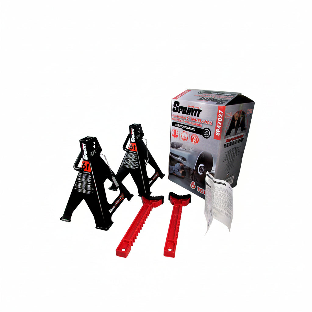 SOPORTE DE 6 TON C/PERNO DE SEGURIDAD