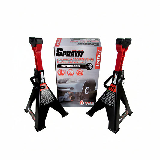 SOPORTE DE 6 TON C/PERNO DE SEGURIDAD