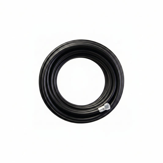 MANGUERA  DE  10 MTS.  DIÁMETRO  1/4"  CONEXIÓN DE  1/4"  ACOPLADOR  HEMBRA    ( 300 PSI )