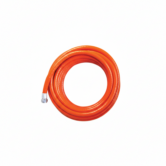MANGUERA  DE  10 M.  CON  CONEXIÓN  DE  1/4  NPT  NARANJA  ( 300 PSI )