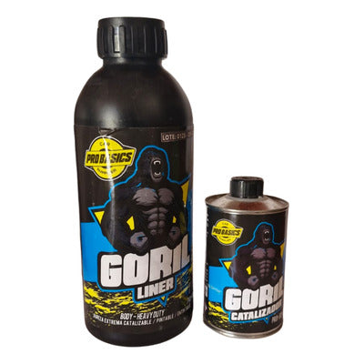 GORILA BED LINER 2K NEGRO 1 LTO CATALIZADO