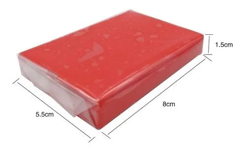 PLASTILINA P/DESCONTAMINAR ROJA