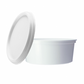 Envase de Blanco PLASTICO con tapa