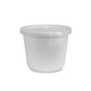 Envase de Blanco PLASTICO con tapa