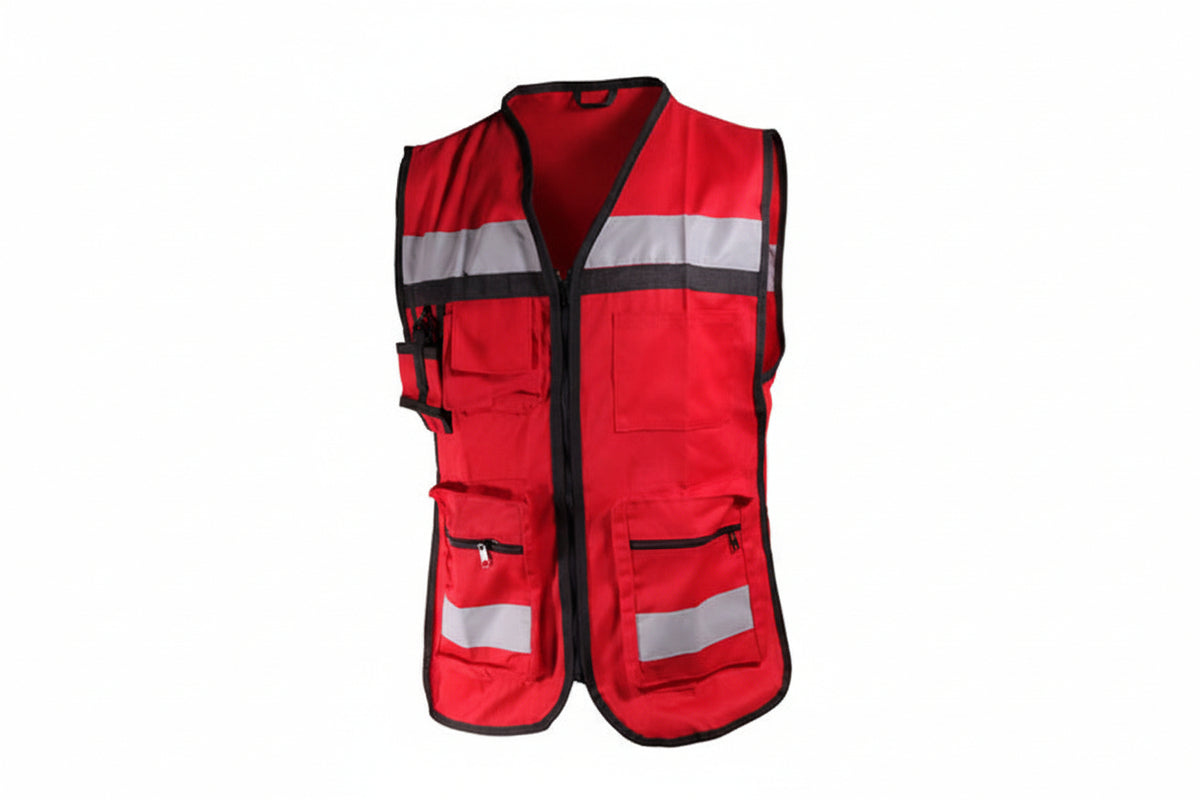 CHALECO CAZADOR ROJO
