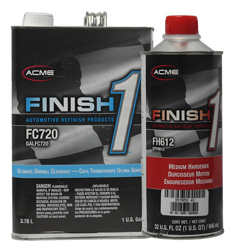 FC720 FINISH 1 ULTIMATE OVERALL CLEARCOAT 0.946 LT