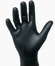 GUANTE NITRILO NEGRO PAR