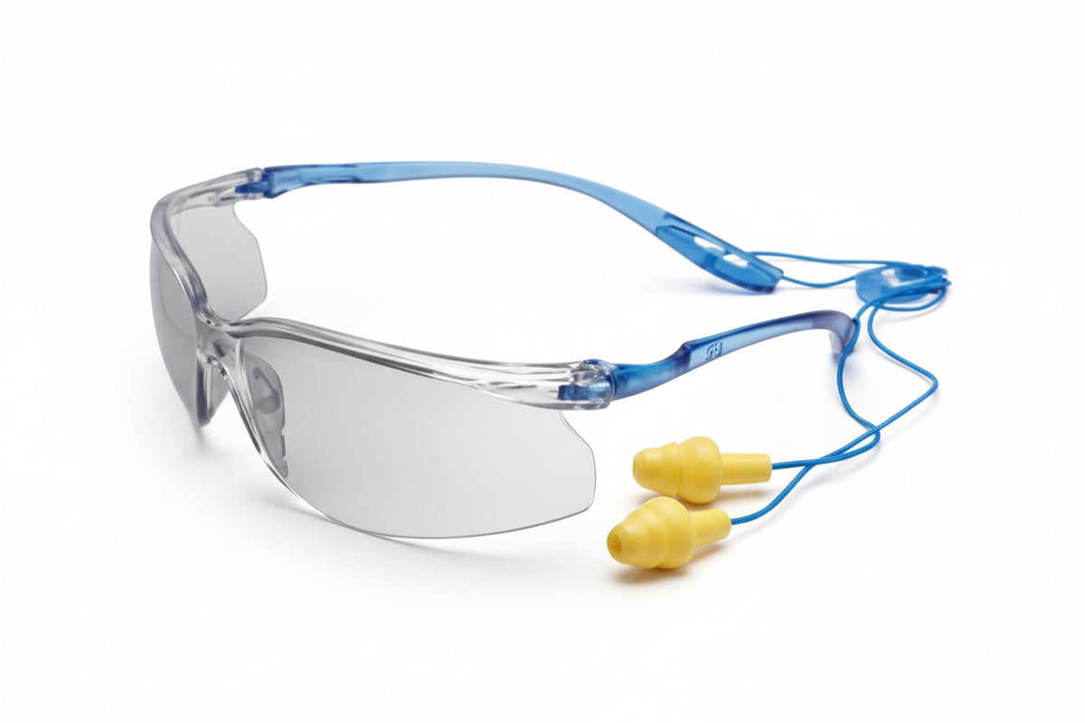 LENTES DE SEGURIDAD CON TAPONES