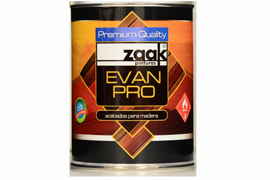 Evan Pro Barniz Poliuret AP2 TRANSPARENTE SATIN A 0.8 L